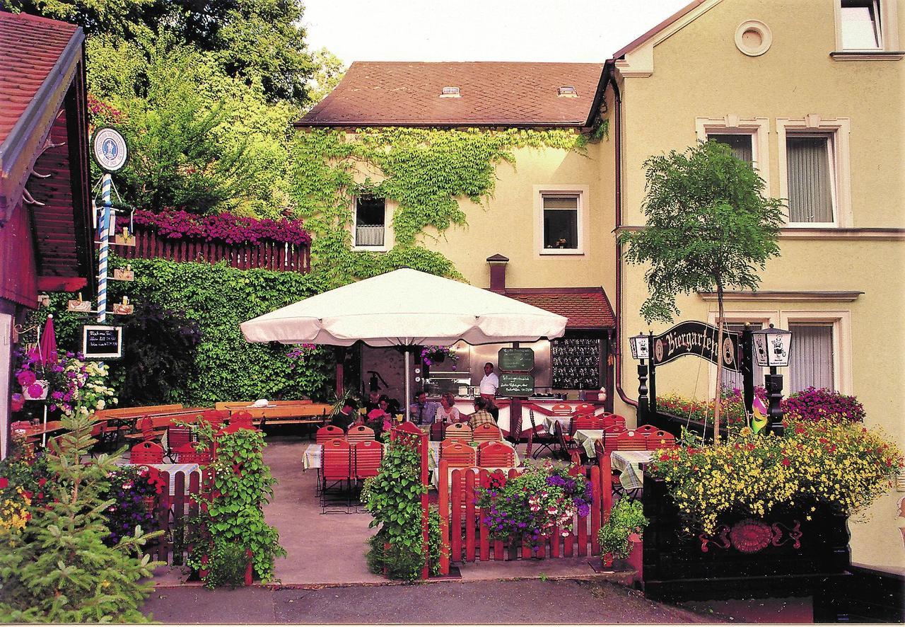 Gasthof&Hotel Goldener Hirsch Bad Berneck im Fichtelgebirge Exterior foto